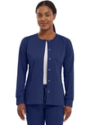 Blazer Dama Healing Hands HH Purple Label 5063 - Navy