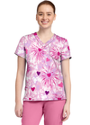 Chaqueta con Diseño Dama Med Couture MC Prints MC632 - Tie Dye Hearts