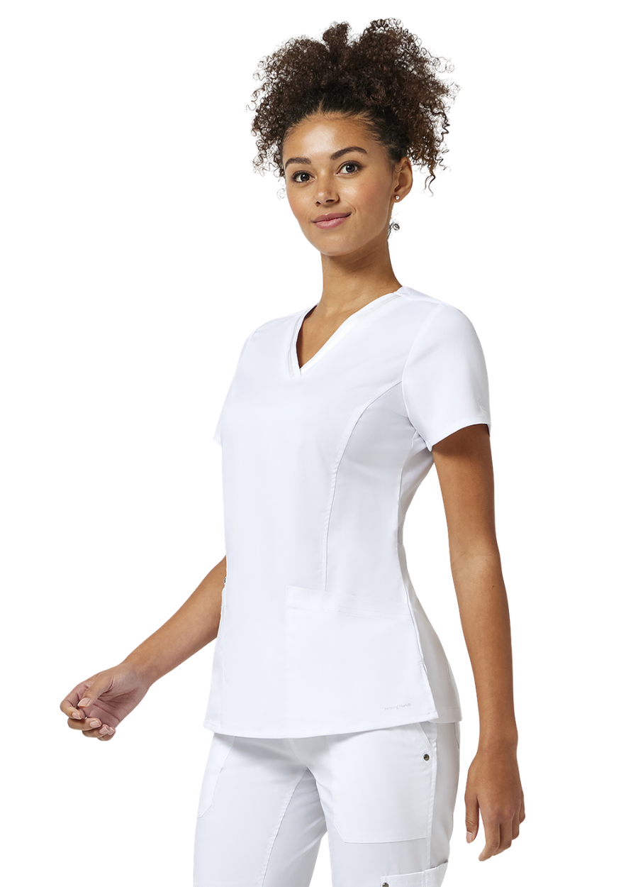 Chaqueta Dama Healing Hands HH Purple Label 2278 - White