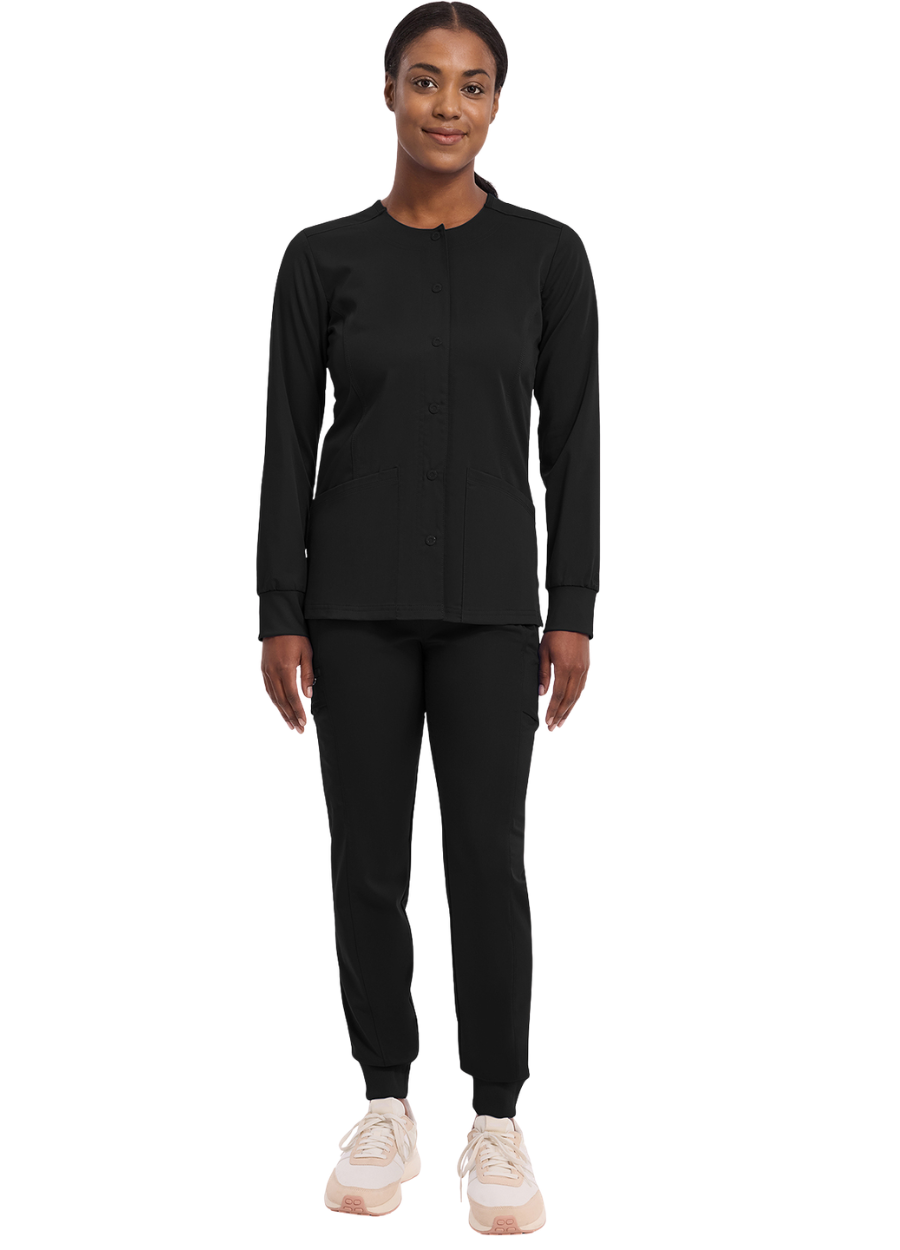 Blazer Dama Healing Hands HH Purple Label 5063 - Black