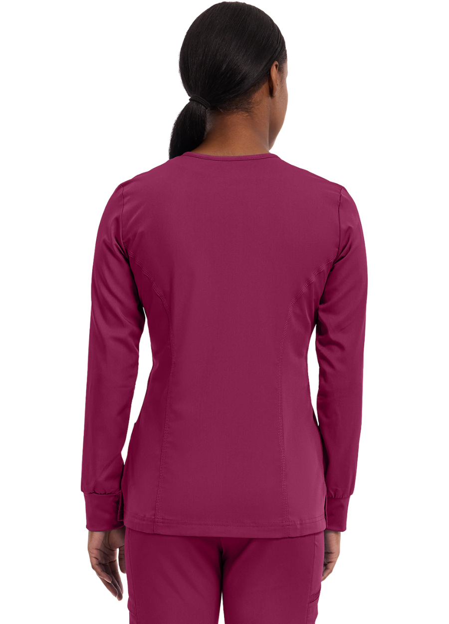 Blazer Dama Healing Hands HH Purple Label 5063 - Wine