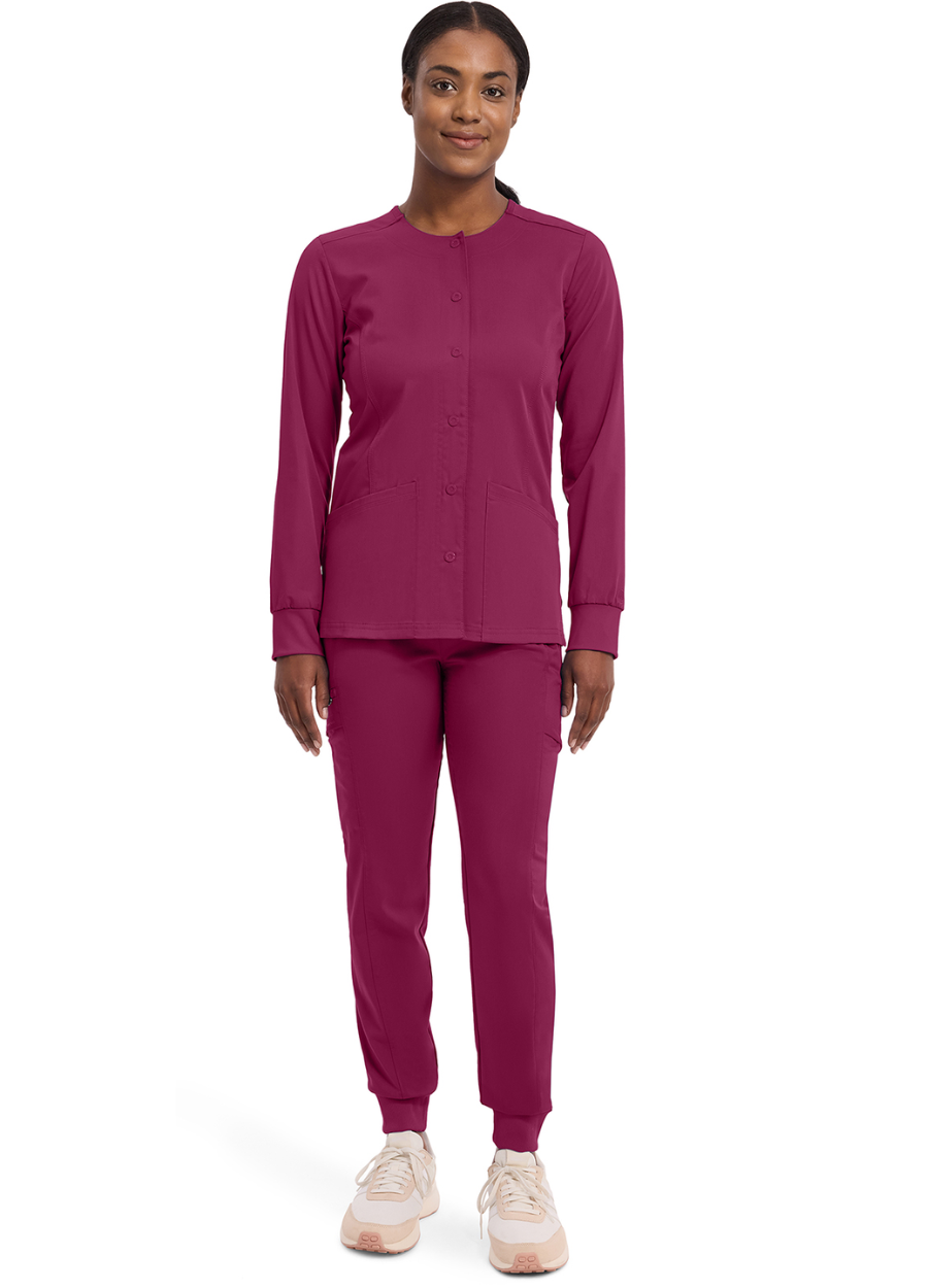 Blazer Dama Healing Hands HH Purple Label 5063 - Wine