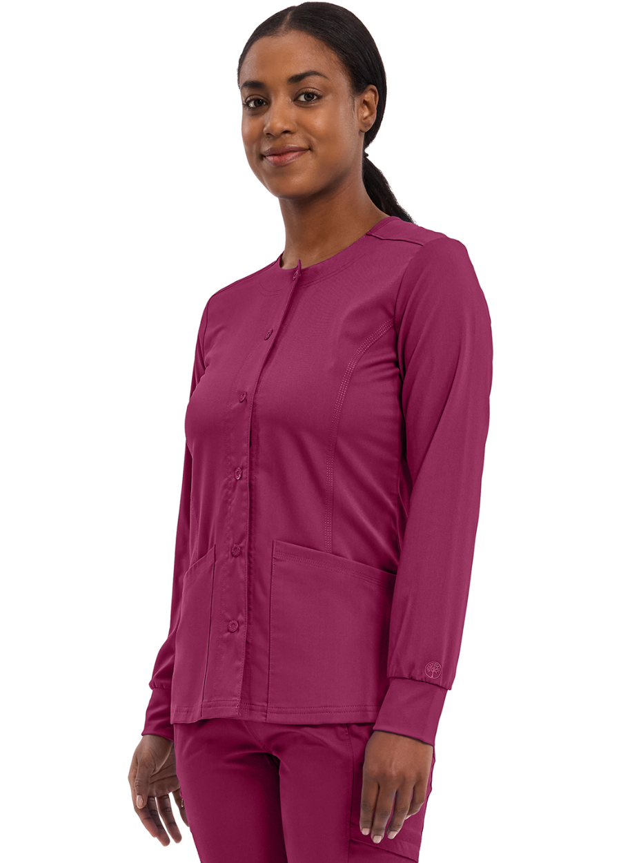 Blazer Dama Healing Hands HH Purple Label 5063 - Wine