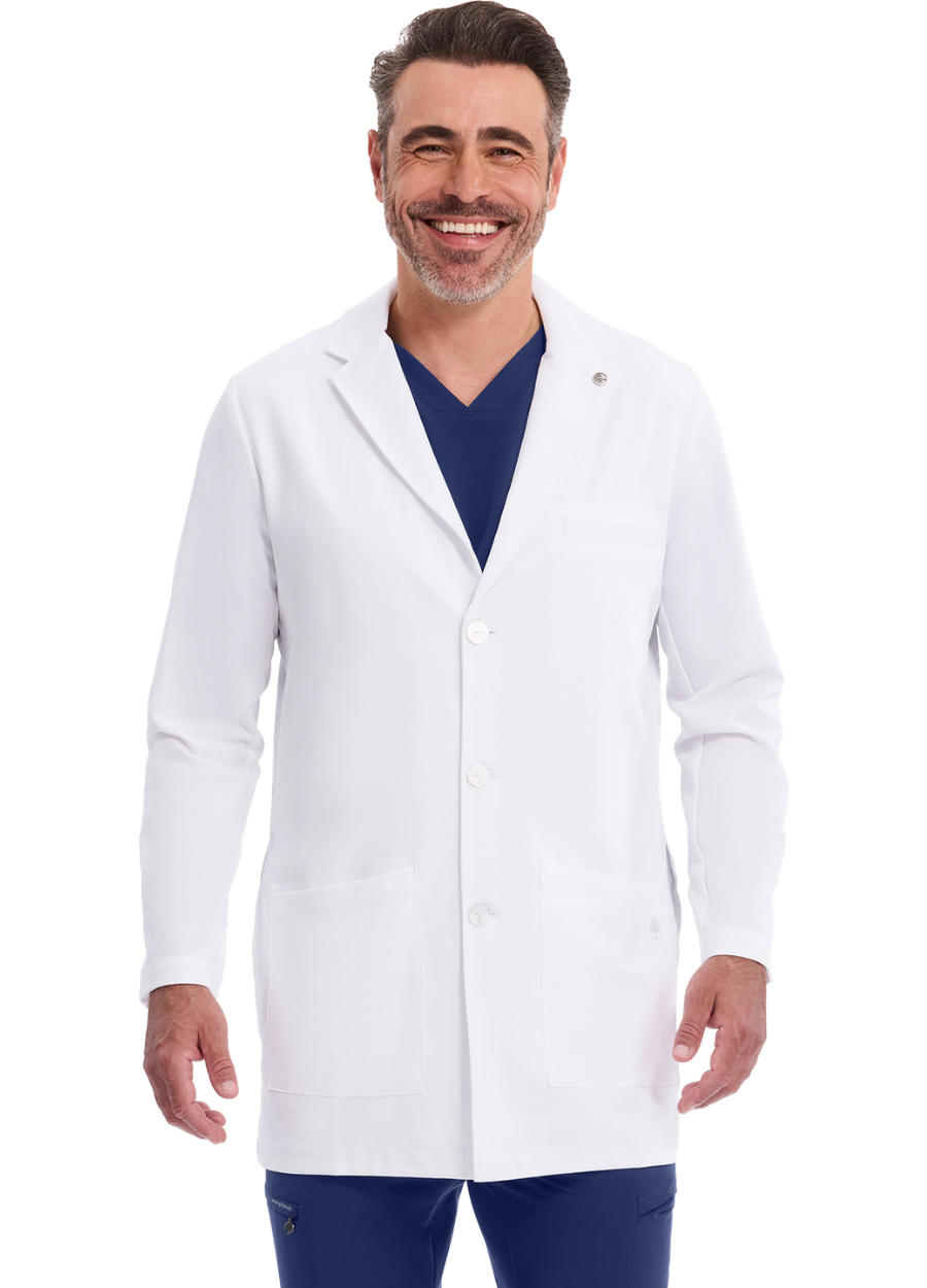 Mandil Caballero Healing Hands HH White Coat 5100 - White