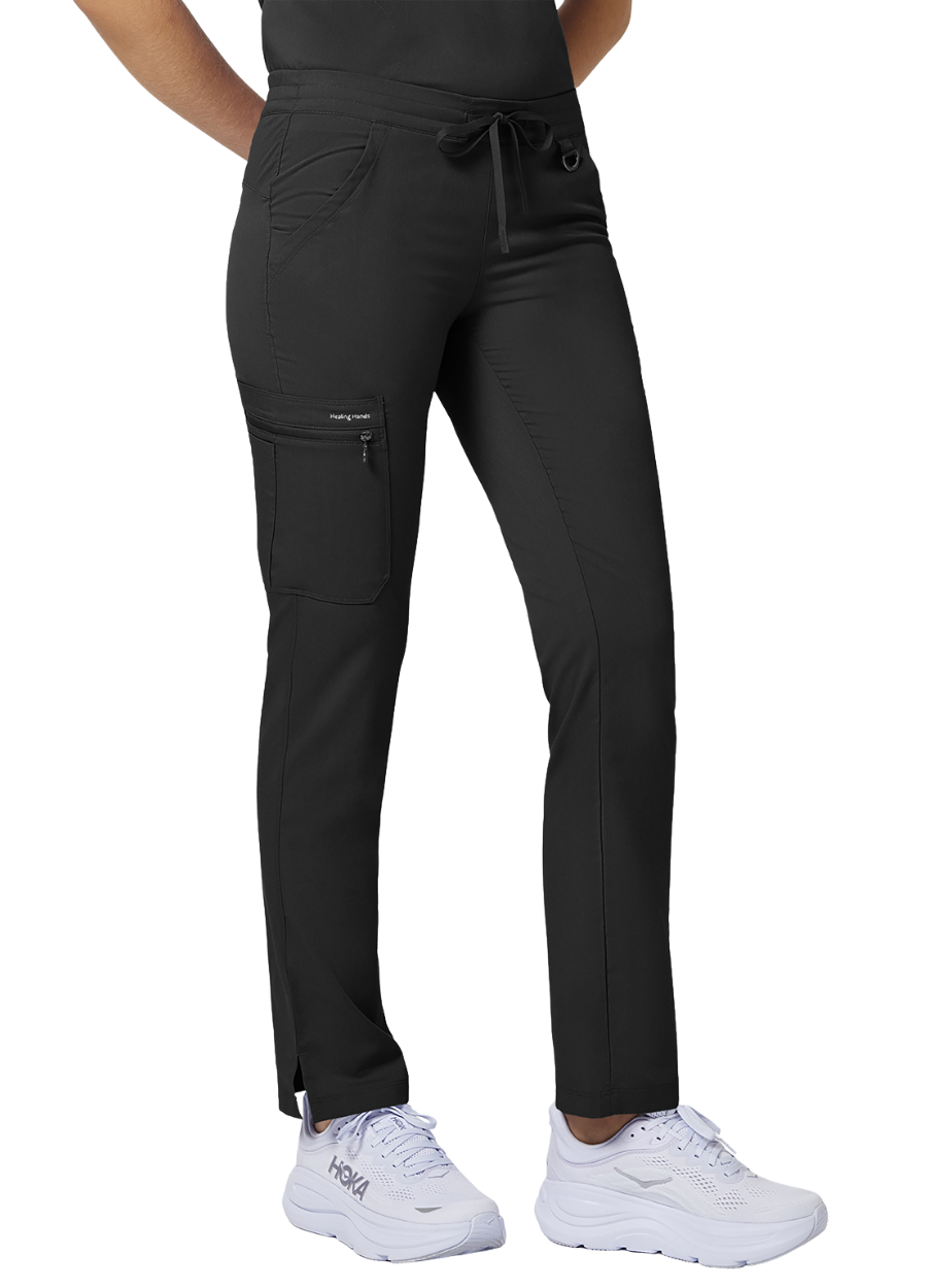 Pantalón Dama Healing Hands HH Purple Label 9181 - Black