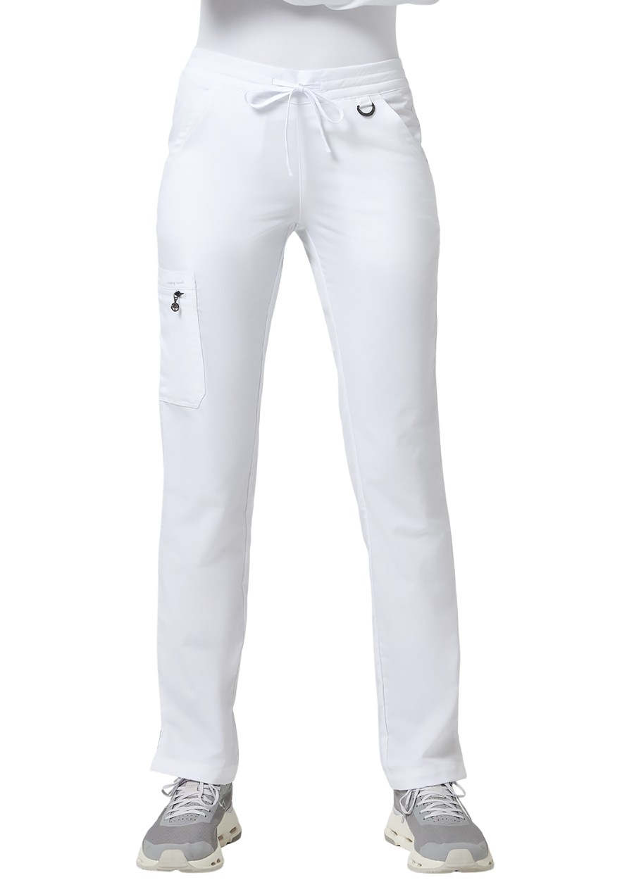 Pantalón Dama Healing Hands HH Purple Label 9181 - White