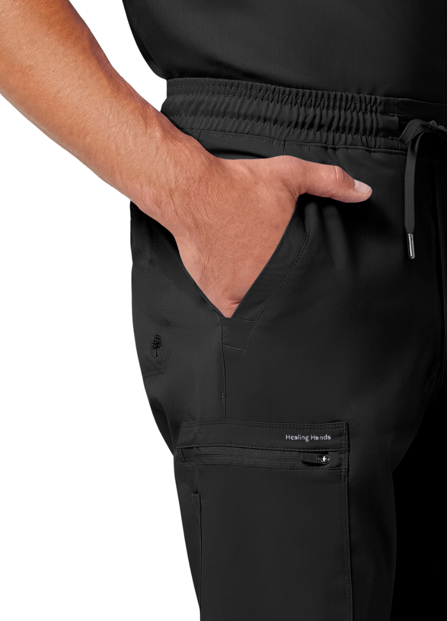 Pantalón Caballero Healing Hands HH Purple Label 9300 - Black
