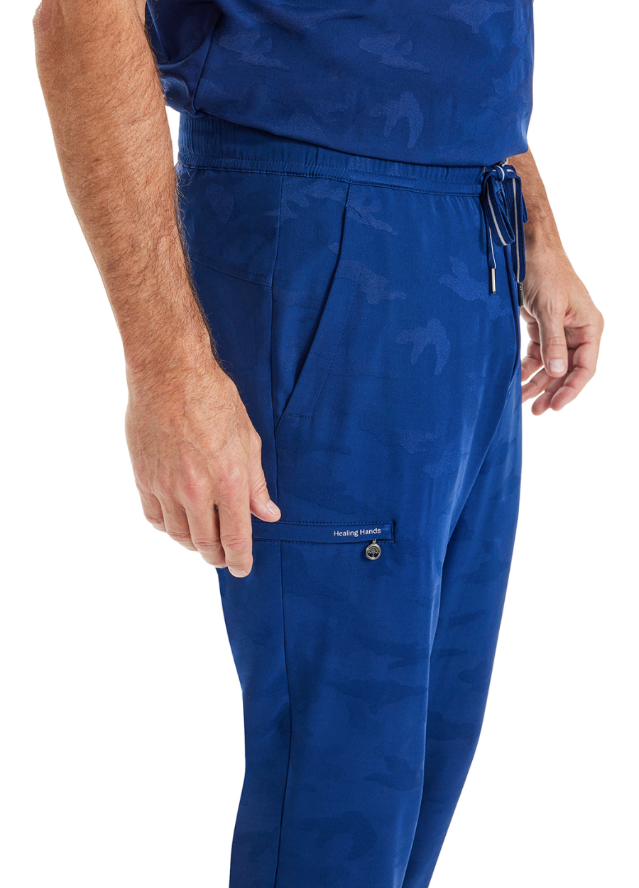 Pantalón Caballero Healing Hands HH Purple Label Jacquard 9360 - Navy