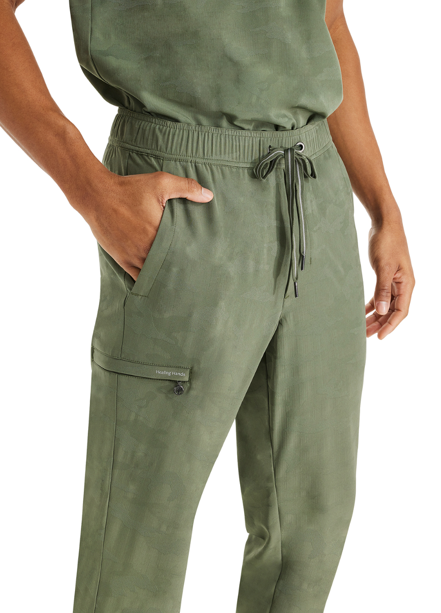 Pantalón Caballero Healing Hands HH Purple Label Jacquard 9360 - Olive