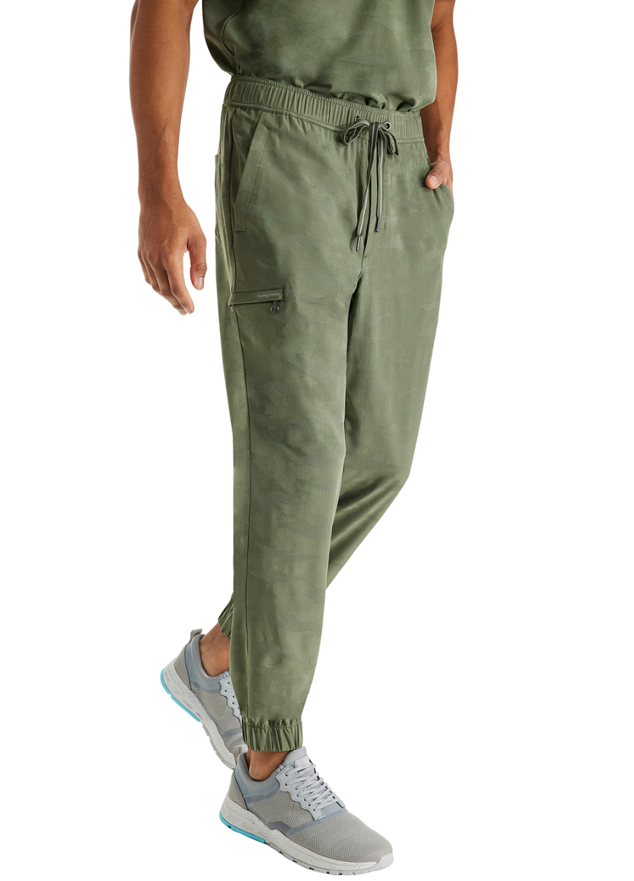 Pantalón Caballero Healing Hands HH Purple Label Jacquard 9360 - Olive