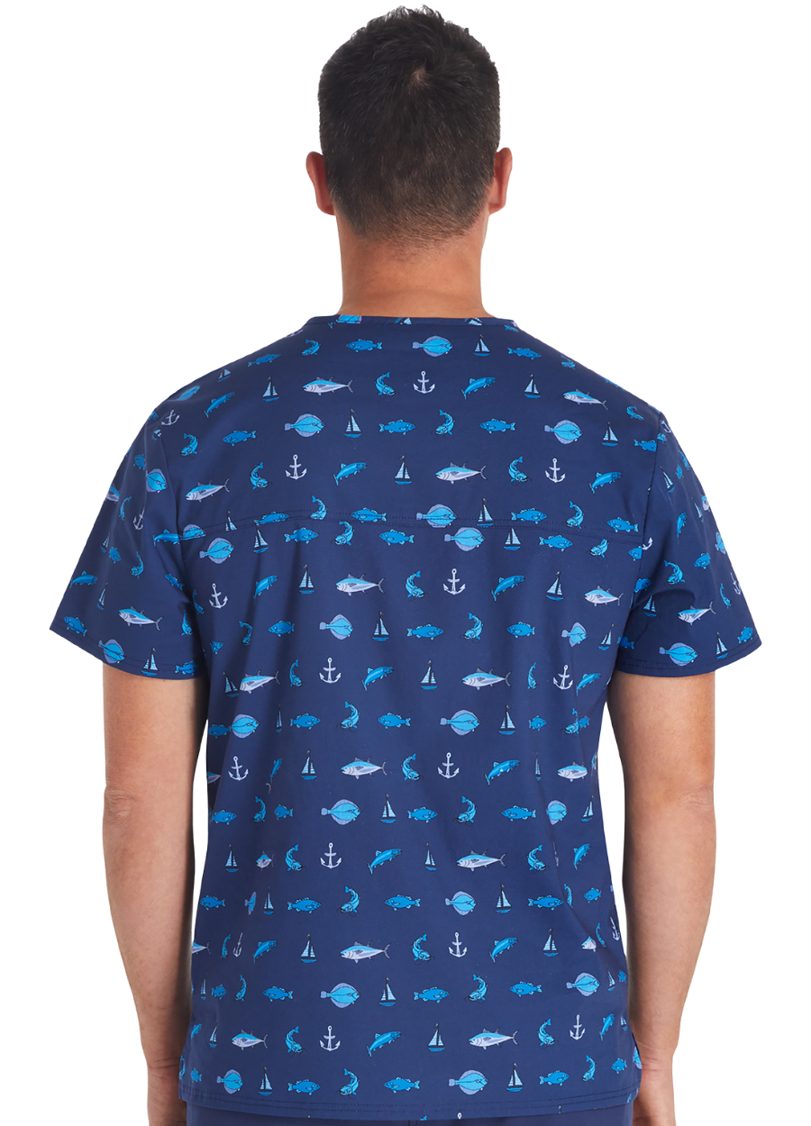 Chaqueta con Diseño Caballero Cherokee Prints CK692 - Gone Fishin'