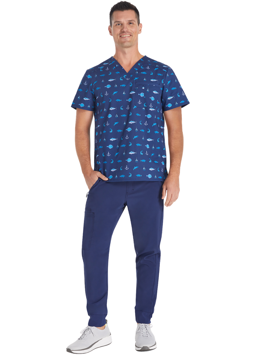 Chaqueta con Diseño Caballero Cherokee Prints CK692 - Gone Fishin'