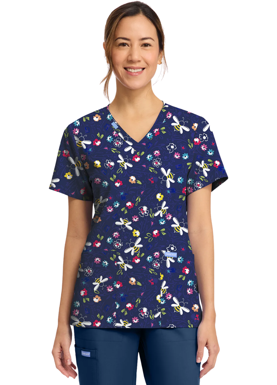 Chaqueta con diseño Dama Cherokee Prints CK856 - Bumble Bee Bloom