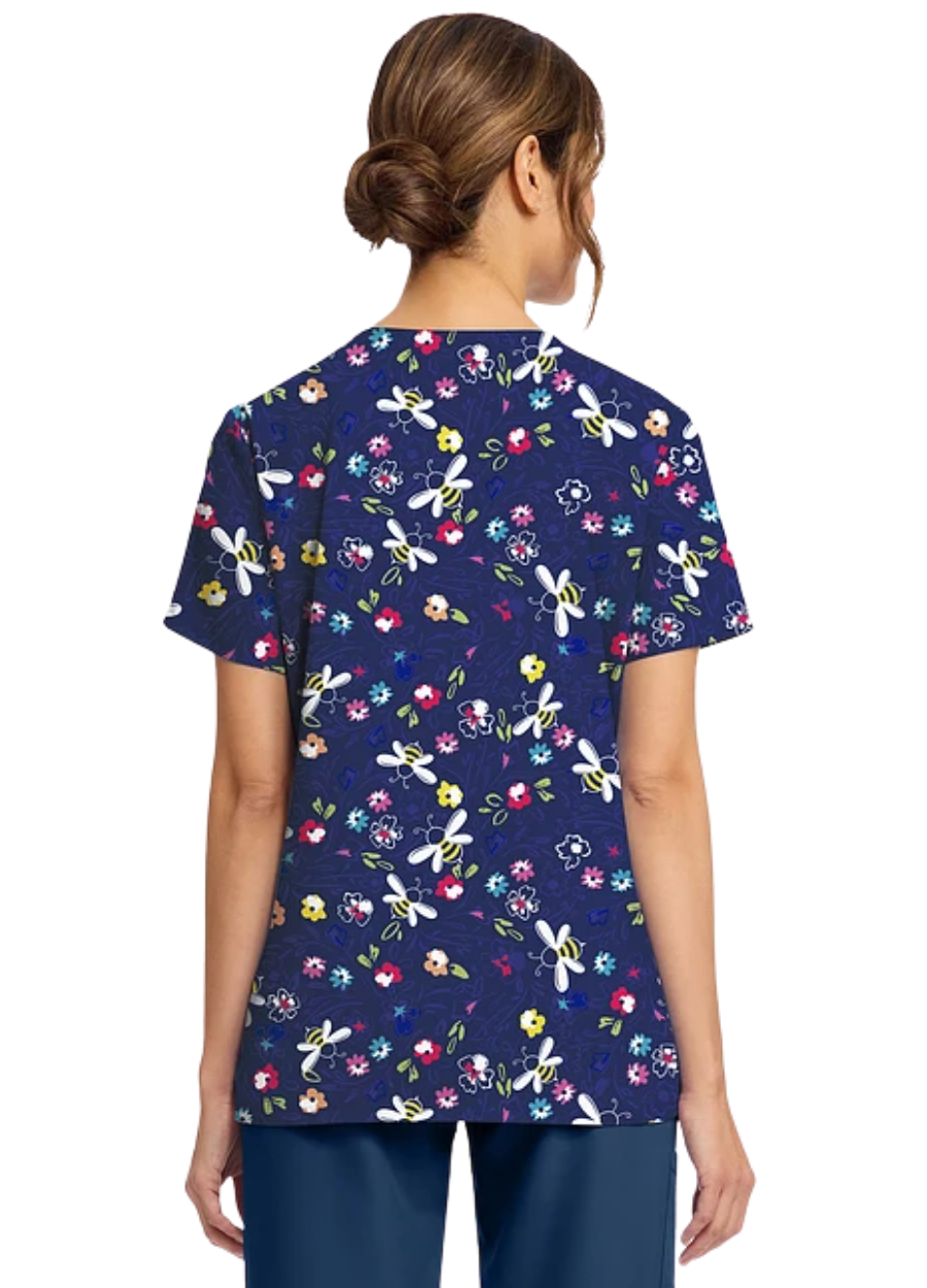 Chaqueta con diseño Dama Cherokee Prints CK856 - Bumble Bee Bloom