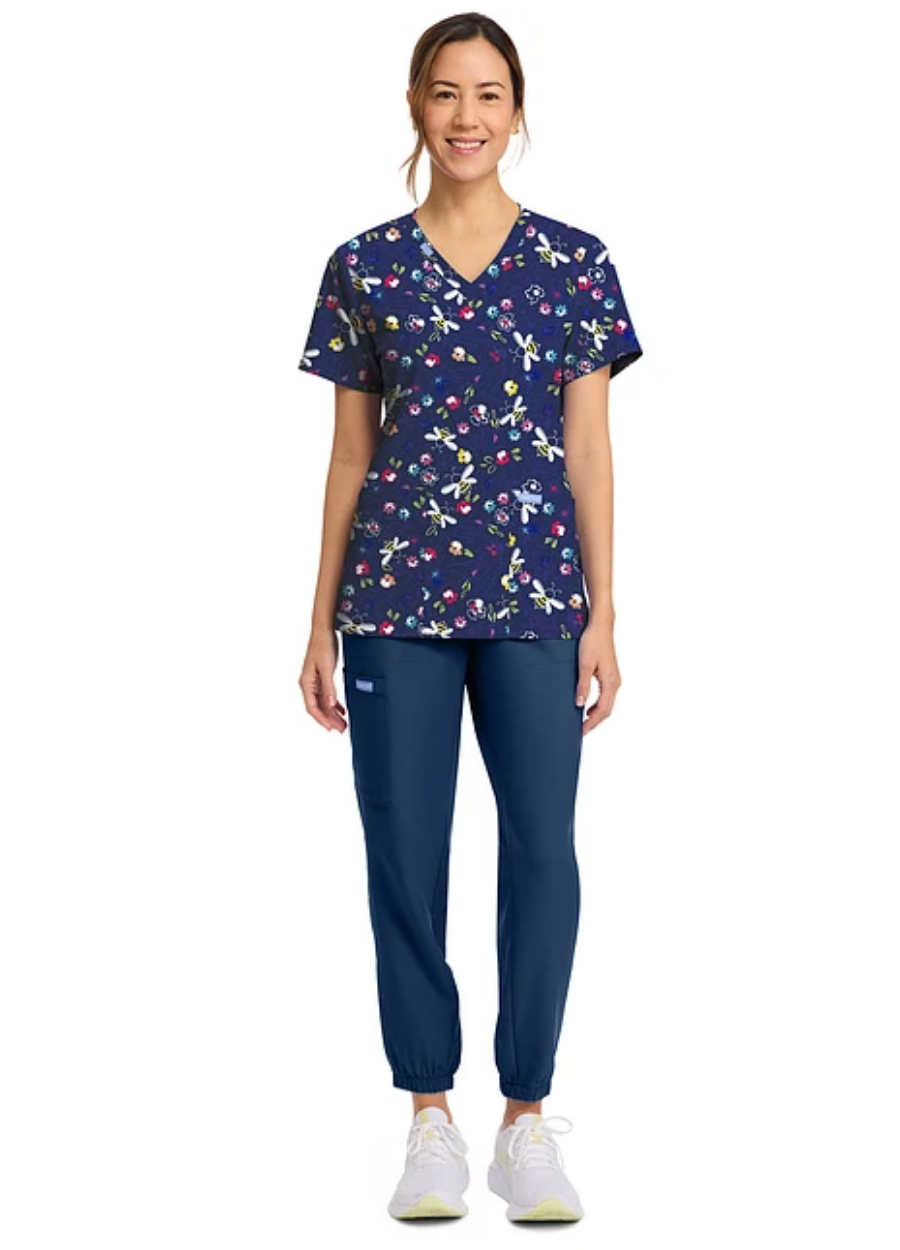 Chaqueta con diseño Dama Cherokee Prints CK856 - Bumble Bee Bloom
