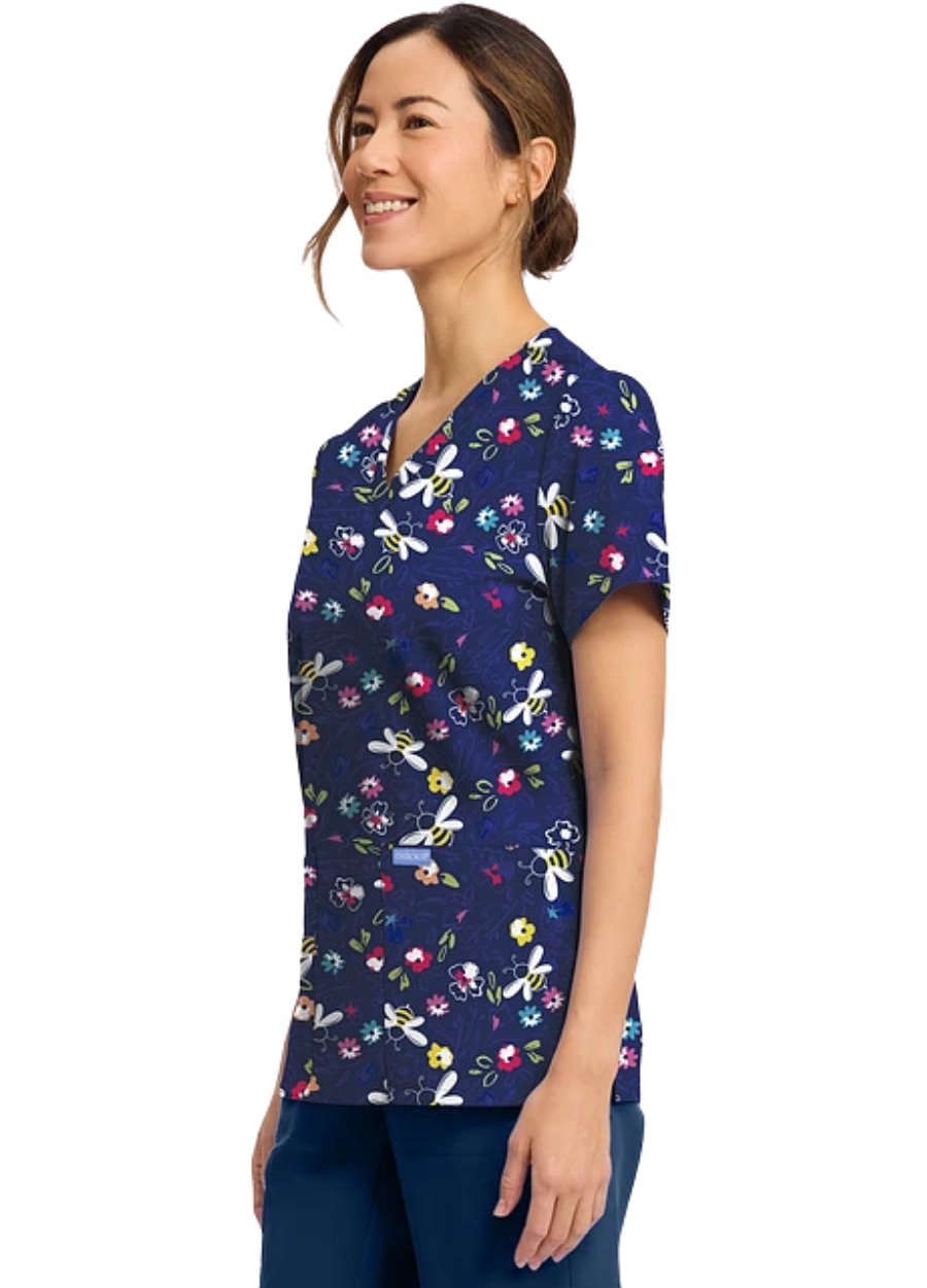Chaqueta con diseño Dama Cherokee Prints CK856 - Bumble Bee Bloom