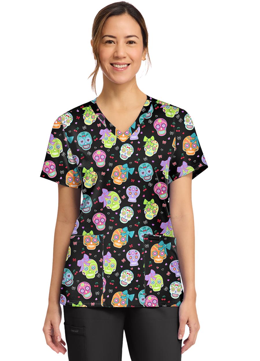 Chaqueta con diseño Dama Cherokee Prints CK856 - Sweety Skull