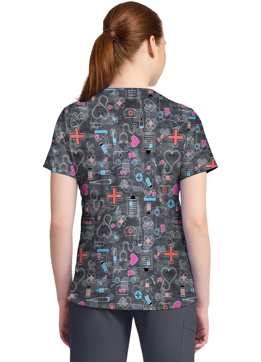 Chaqueta con Diseño Dama Cherokee Prints CK857 - Wellness Icons