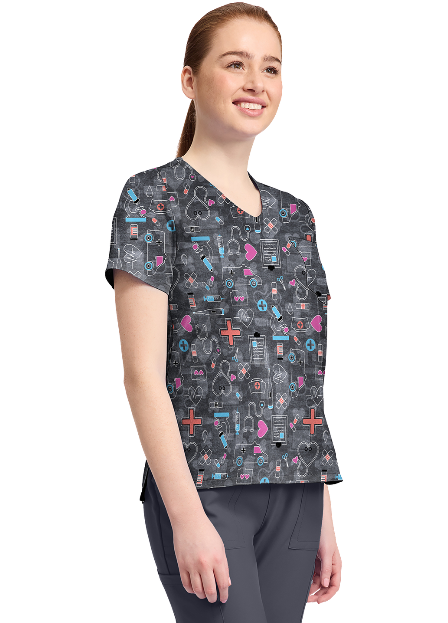 Chaqueta con Diseño Dama Cherokee Prints CK857 - Wellness Icons