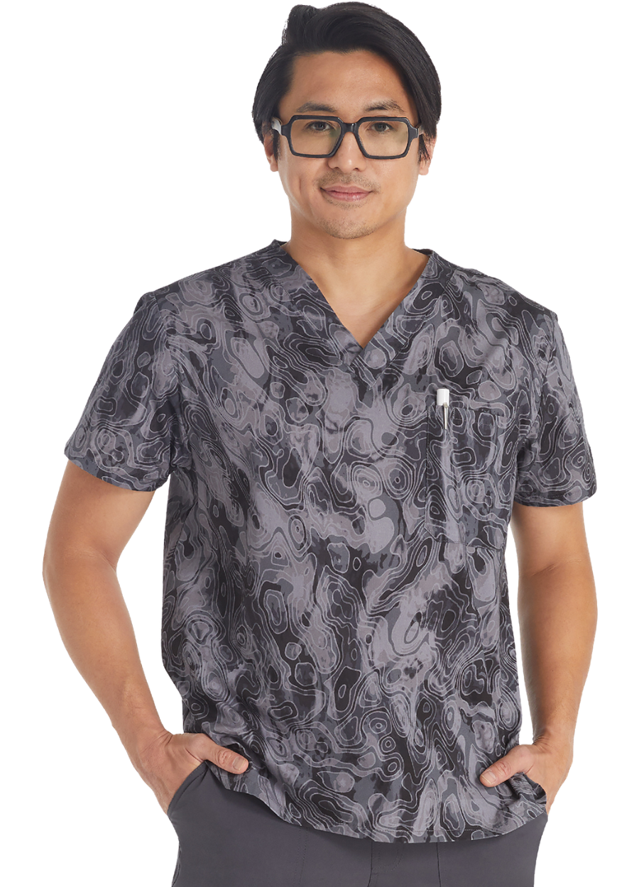 Chaqueta con Diseño Caballero Dickies Prints DK725 - Tonal Topography