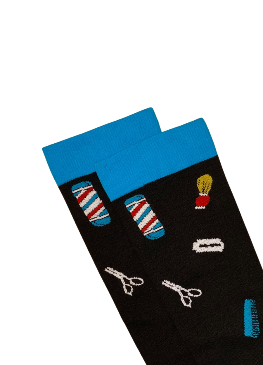 Media Antivarices con diseño Dama Doktor's DKTMED - Barberia Iconos