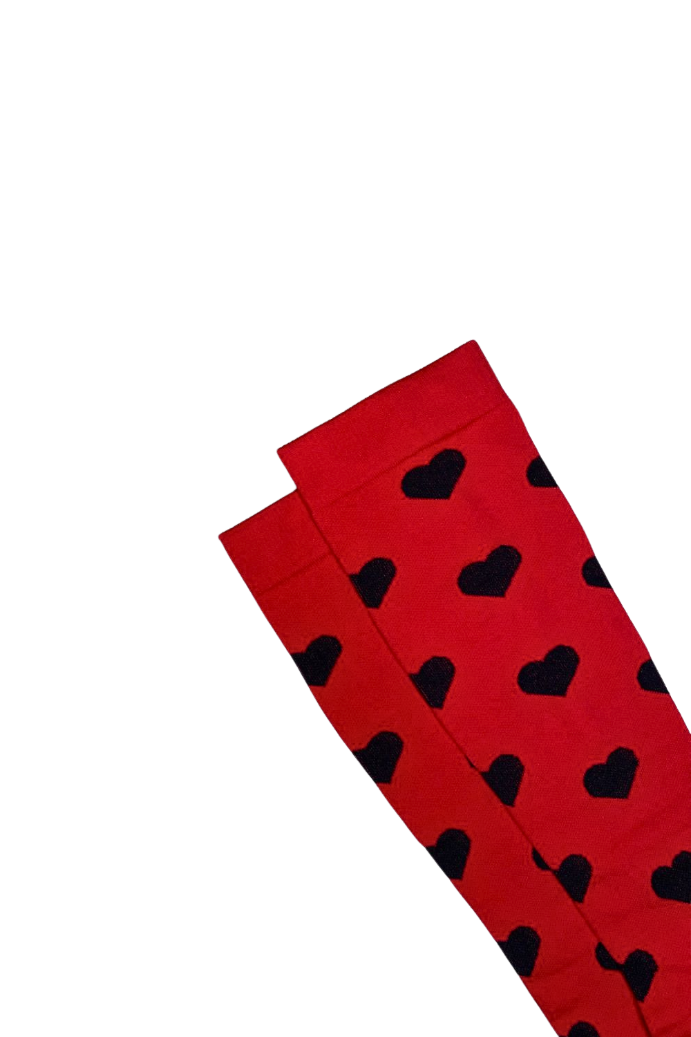 Media Antivarices con diseño Dama Doktor's DKTMED - Corazones/Negro