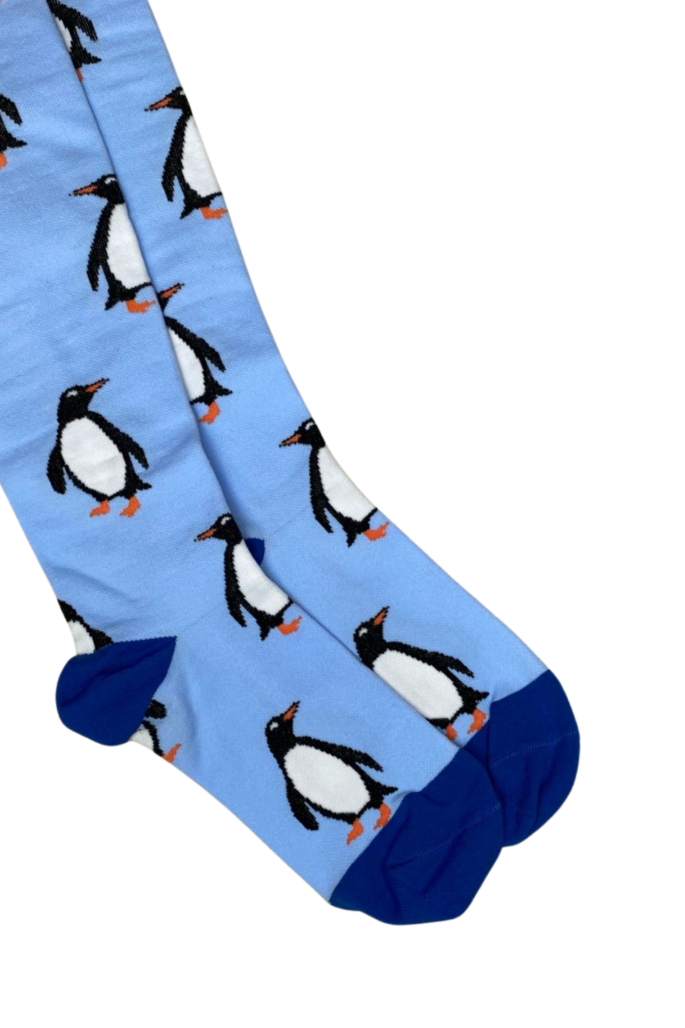Media Antivarices con diseño Dama Doktor's DKTMED - Pinguino/Cielo