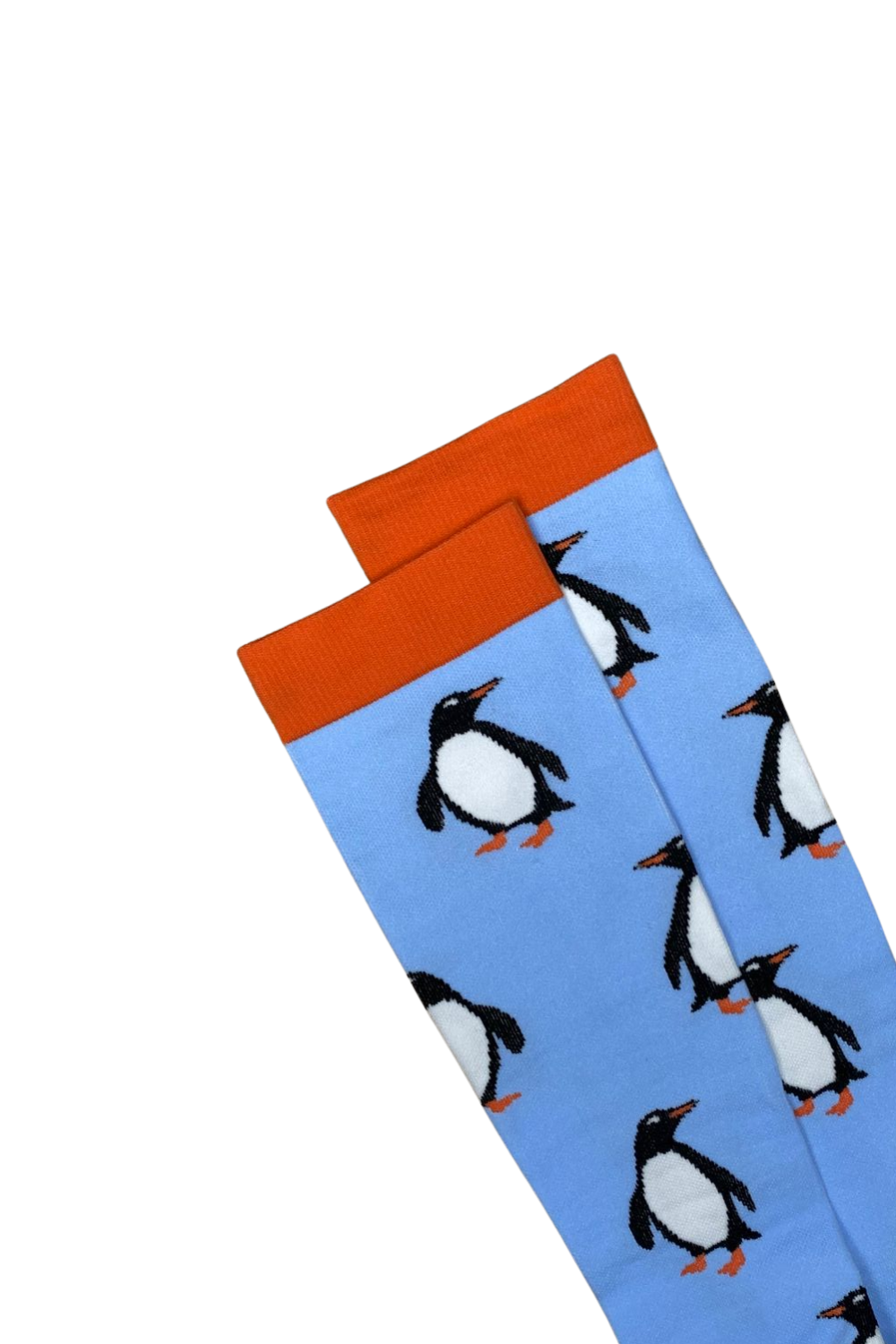 Media Antivarices con diseño Dama Doktor's DKTMED - Pinguino/Cielo