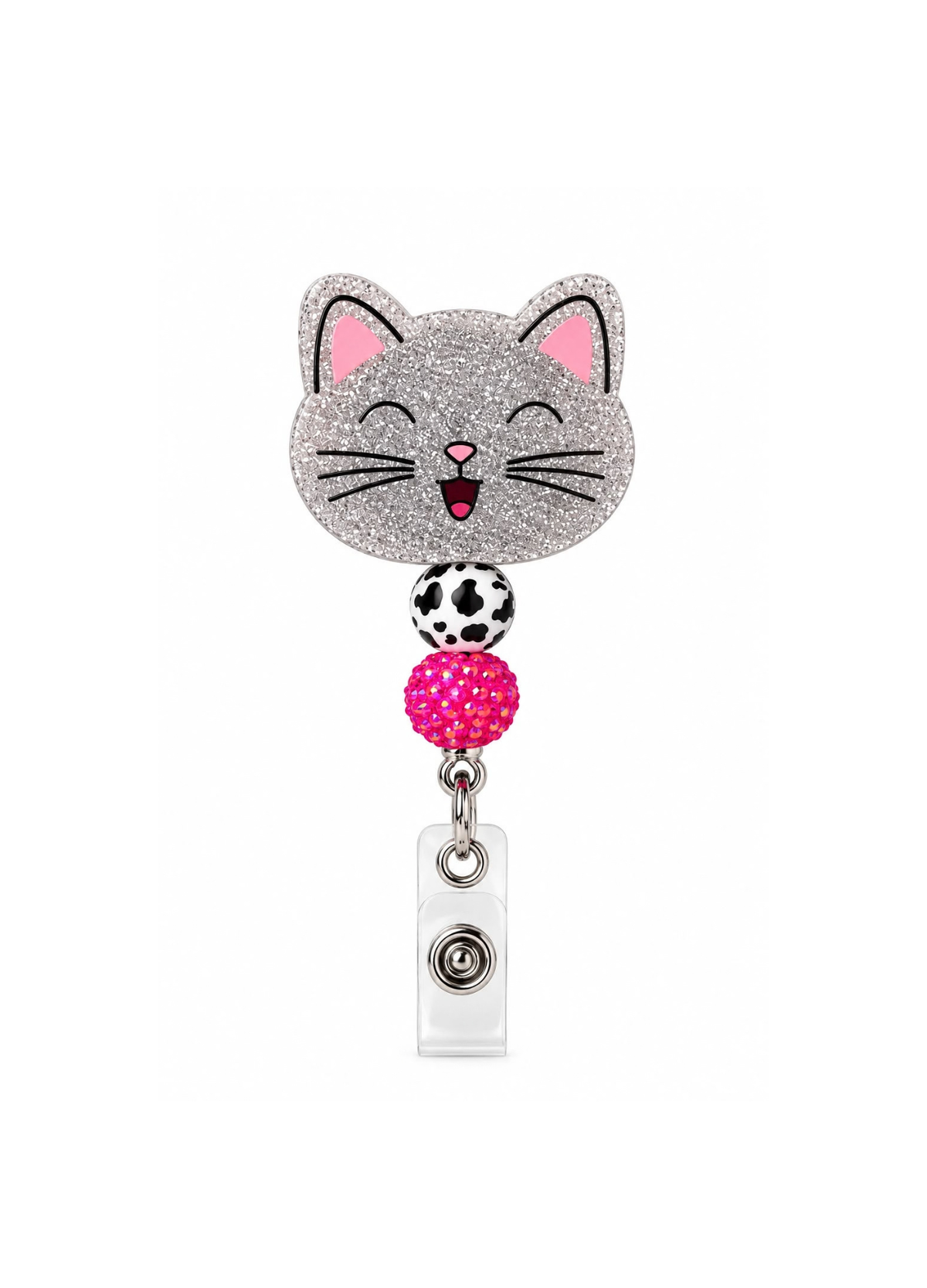 Portafotocheck Unisex Doktor's DKTPFRAP - Gato Plomo Escarchado