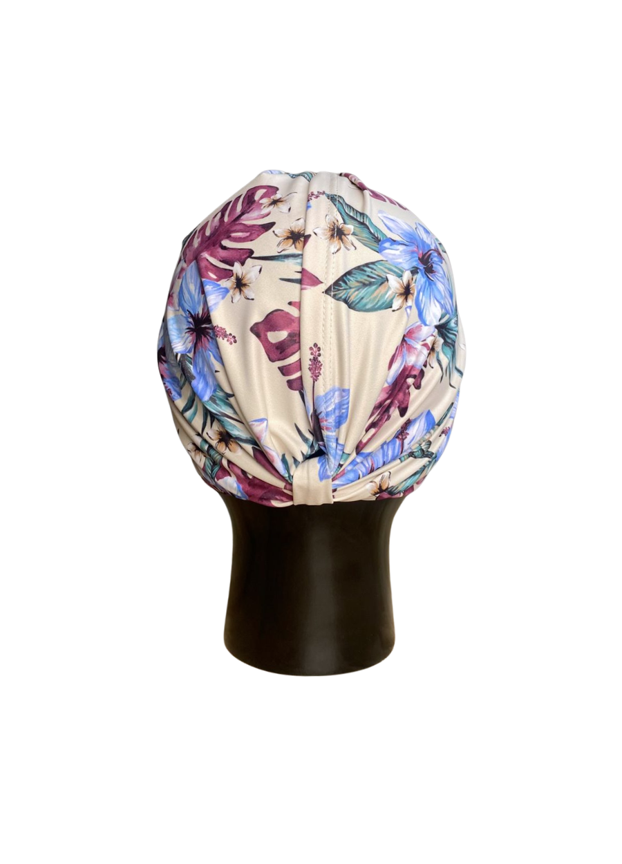 Turbante Vincha con diseño Dama Doktor's MS00025 - Floreado Amarillo