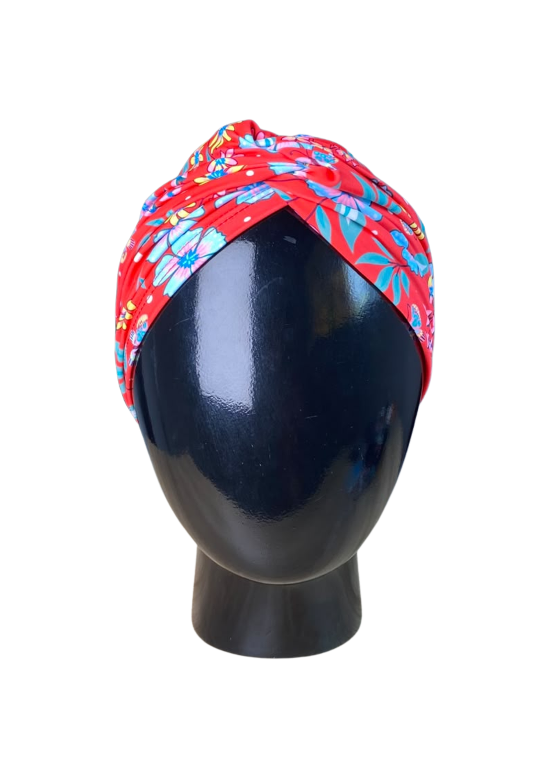 Turbante Vincha con diseño Dama Doktor's MS00025 - Floreado Rojo