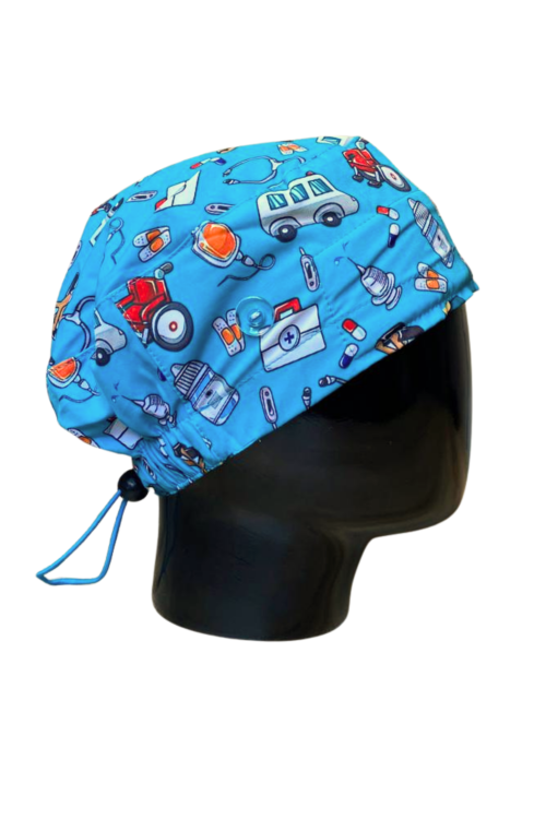 Gorro con diseño Dama Dragon Fly MS00026 - Ambulancia Turquesa