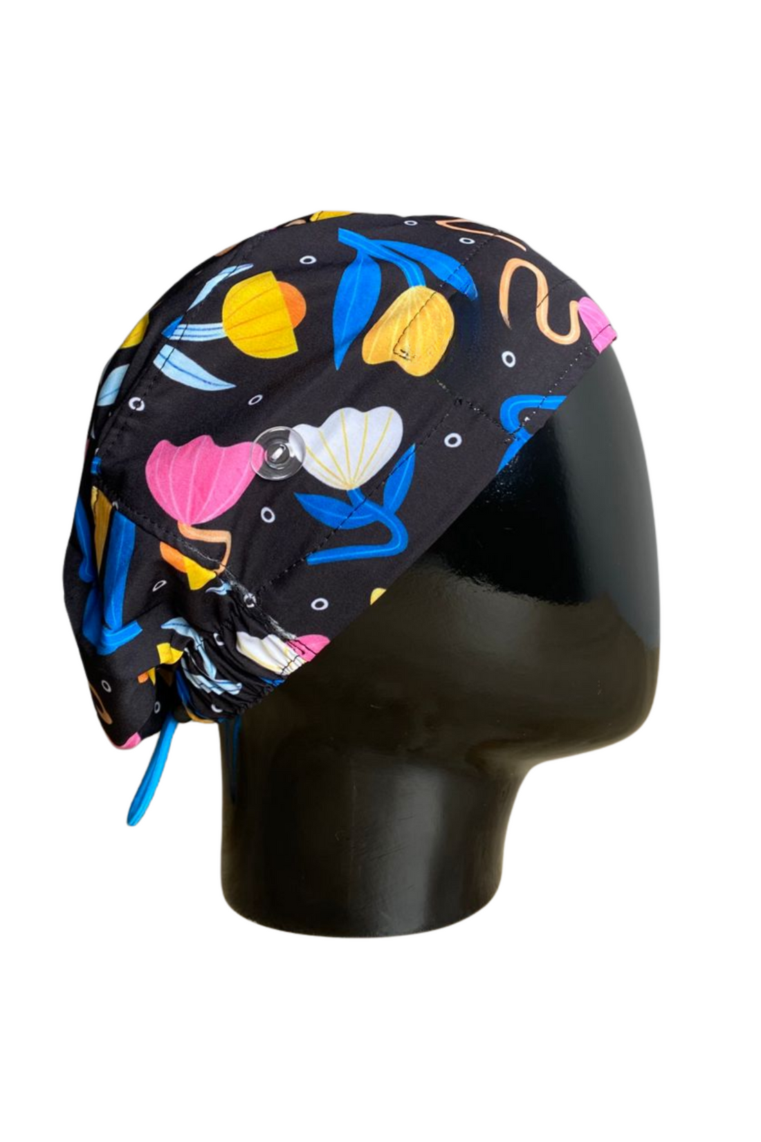 Gorro con diseño Dama Dragon Fly MS00026 - Flores Azulino