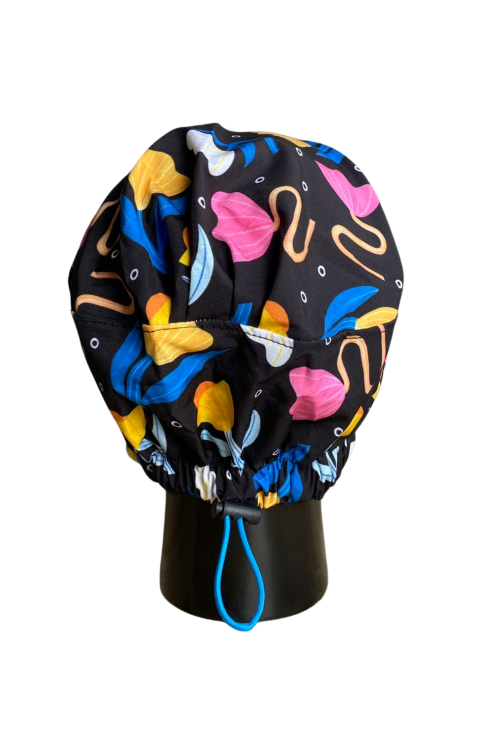 Gorro con diseño Dama Dragon Fly MS00026 - Flores Azulino