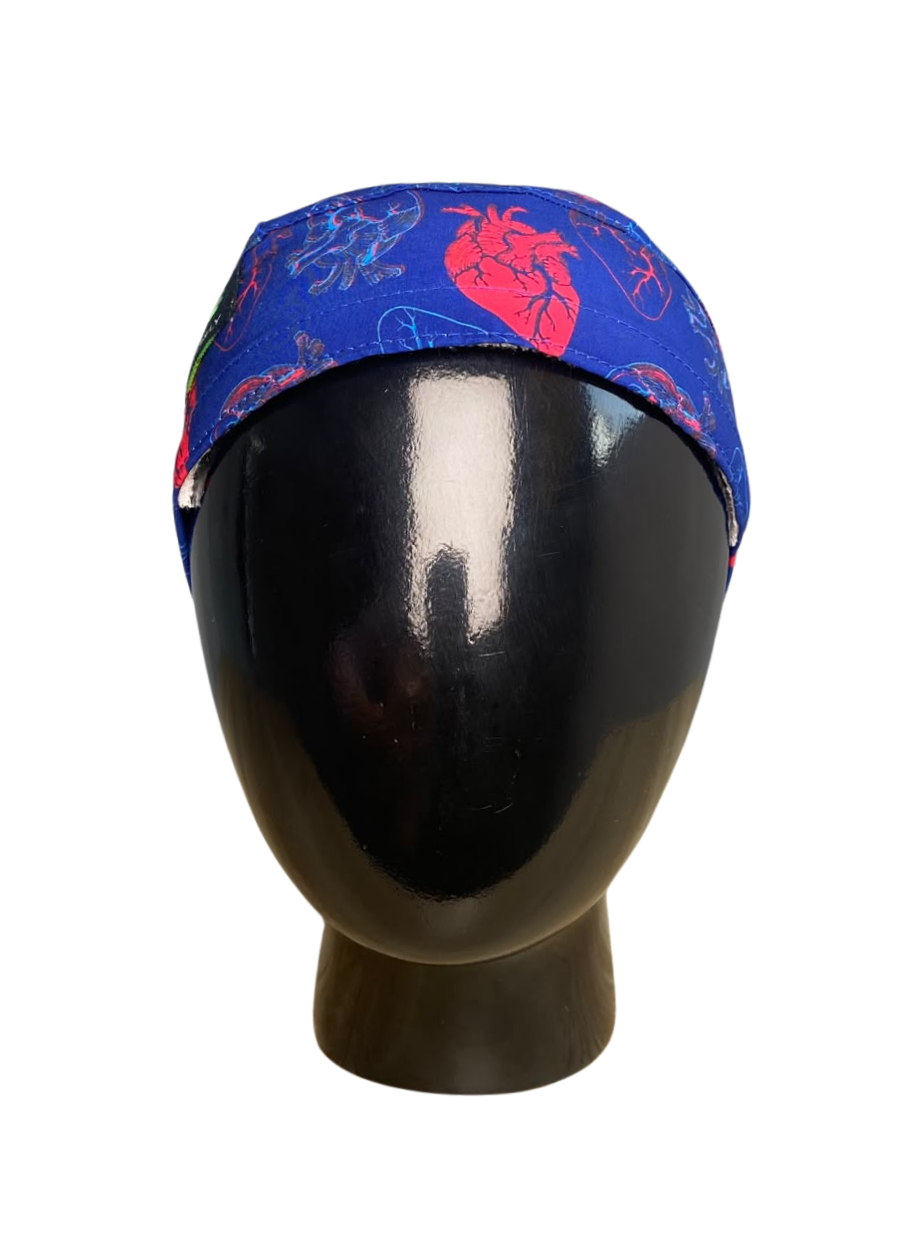 Gorro con diseño Dama Dragon Fly MSGC - Corazón Rojo Azul