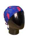 Gorro con diseño Dama Dragon Fly MSGC - Corazón Rojo Azul