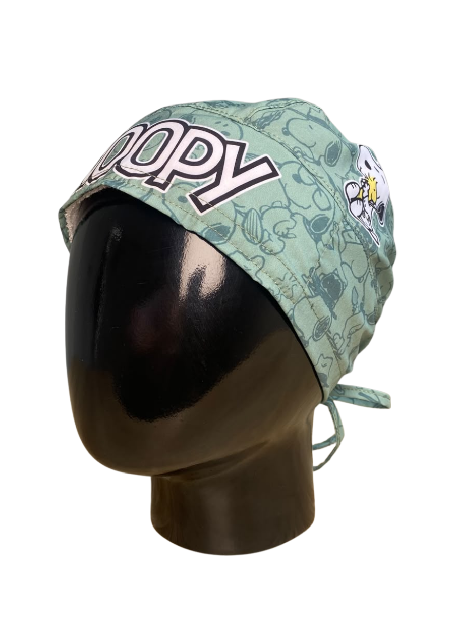 Gorro con diseño Dama Dragon Fly MSGC - Snoopy Verde