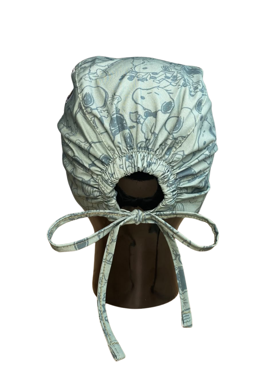 Gorro con diseño Dama Dragon Fly MSGC - Snoopy Verde