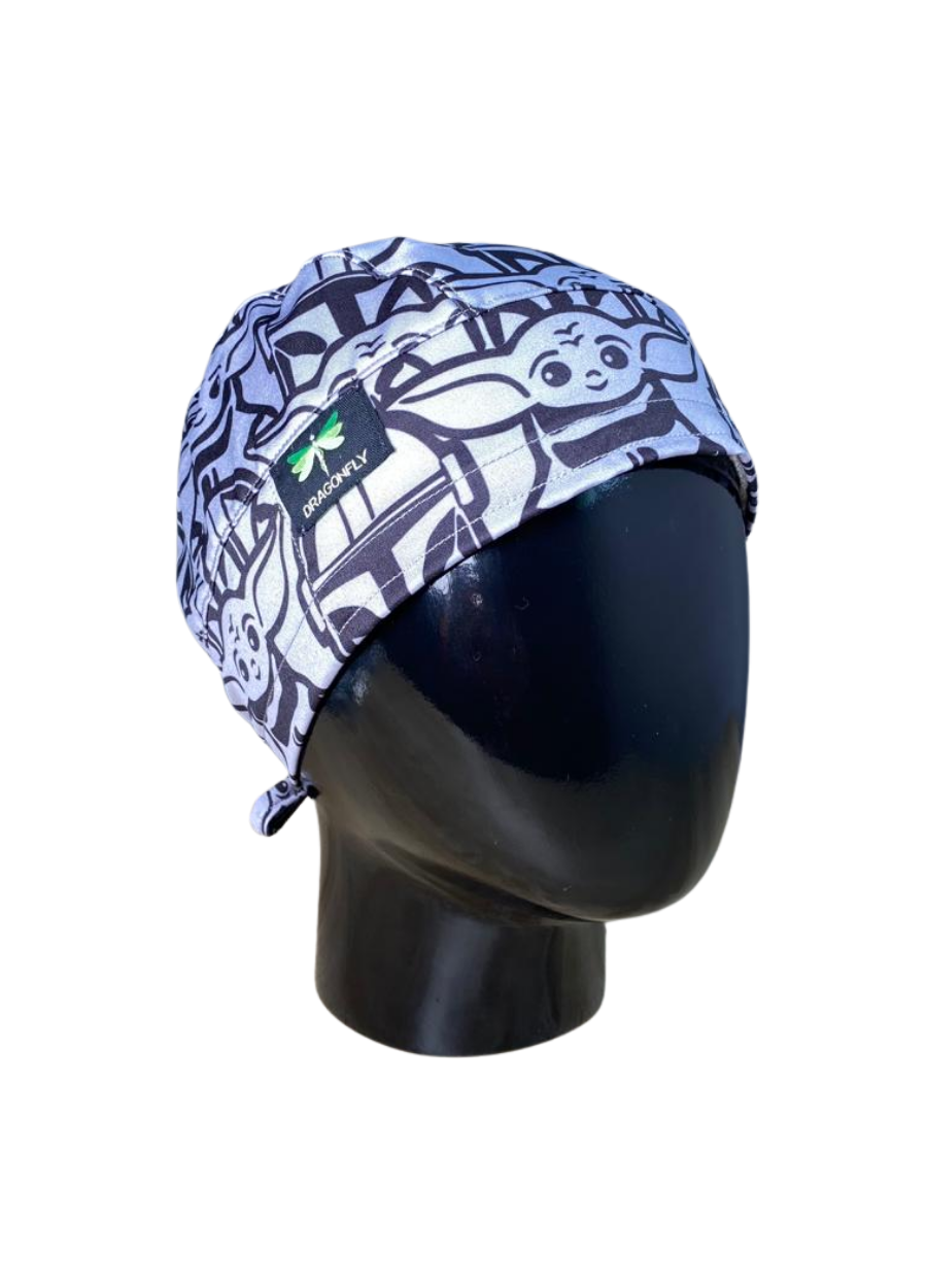 Gorro con diseño Caballero Dragon Fly MSGCA - B. Yoda Plomo