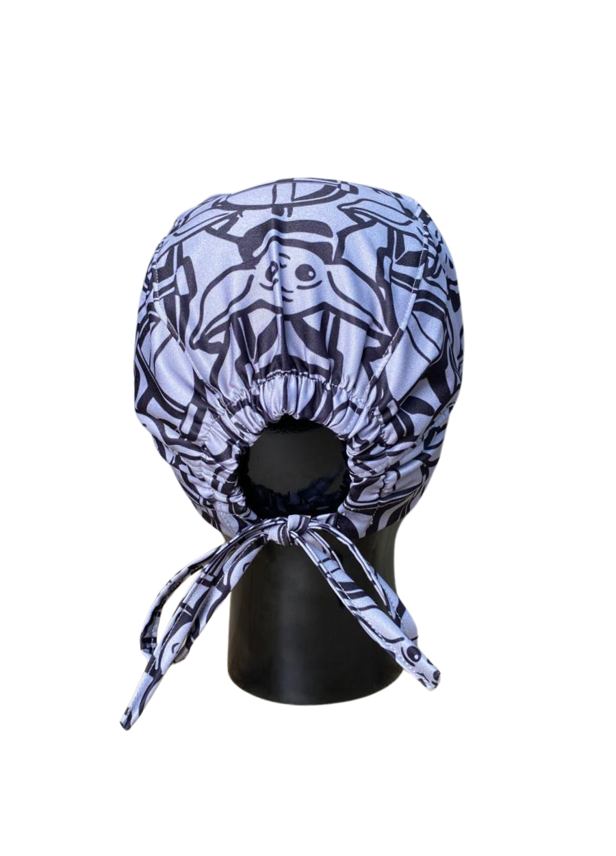 Gorro con diseño Caballero Dragon Fly MSGCA - B. Yoda Plomo
