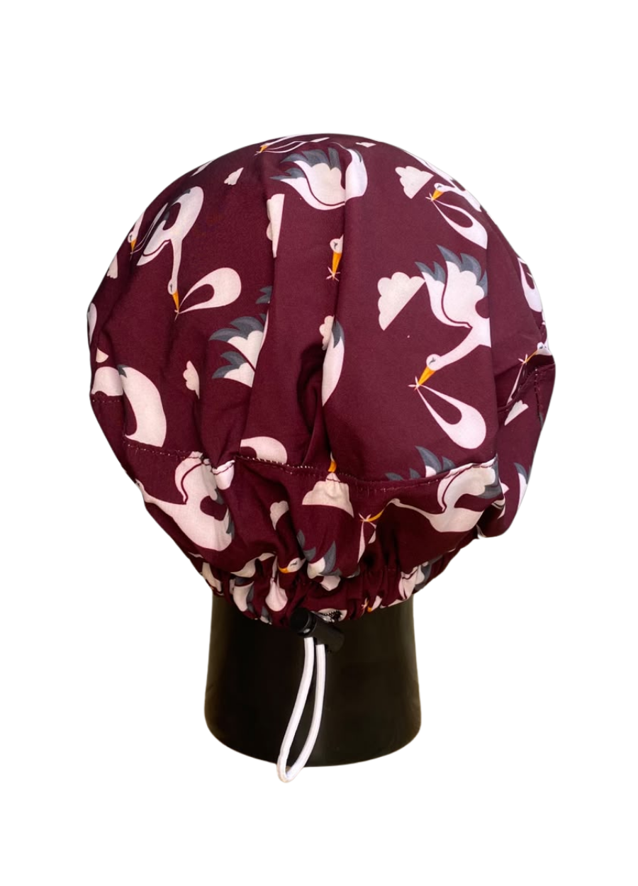 Gorro con diseño Dama Dragon Fly MSGR - Cigüeña Vino
