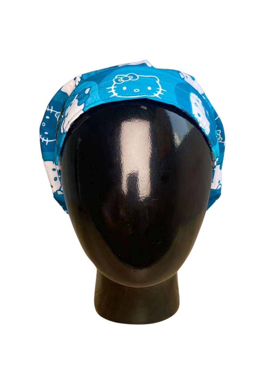 Gorro con diseño Dama Dragon Fly MSGR - H. Kitty Turquesa