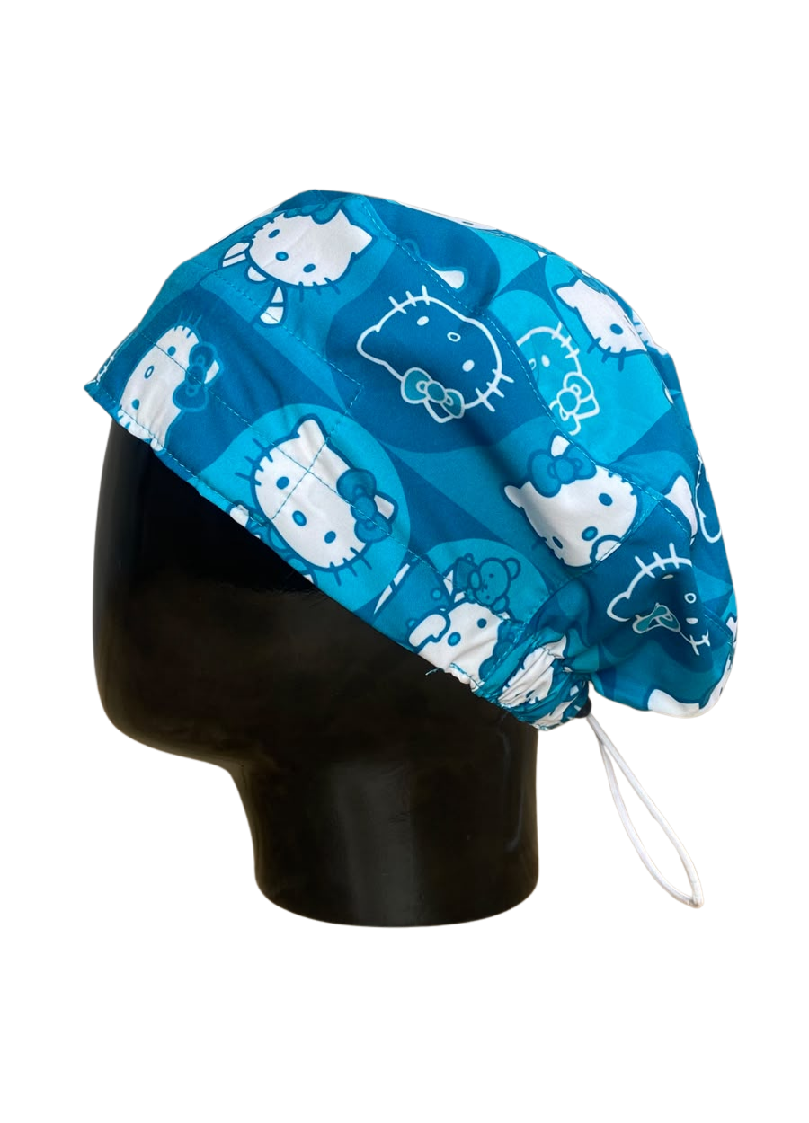 Gorro con diseño Dama Dragon Fly MSGR - H. Kitty Turquesa