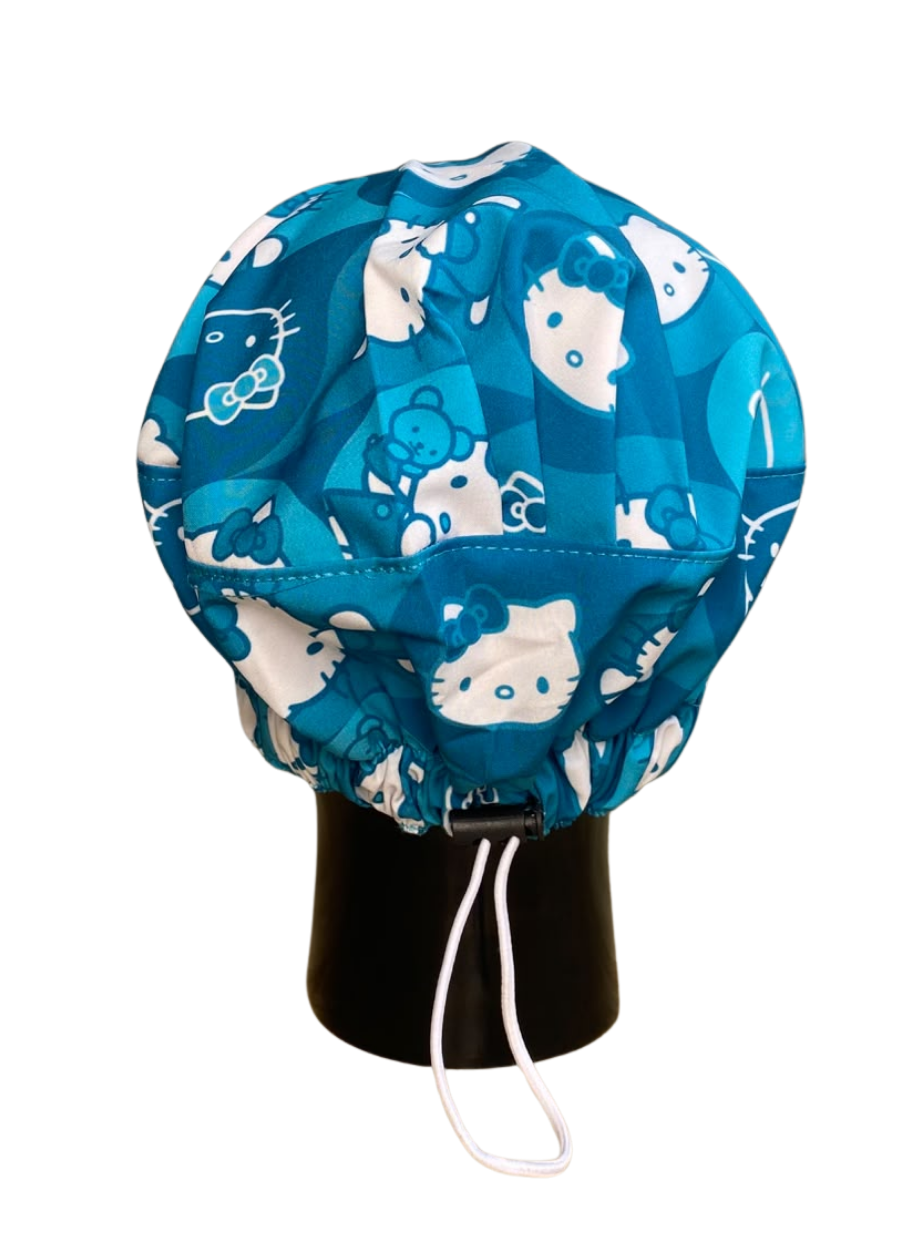 Gorro con diseño Dama Dragon Fly MSGR - H. Kitty Turquesa