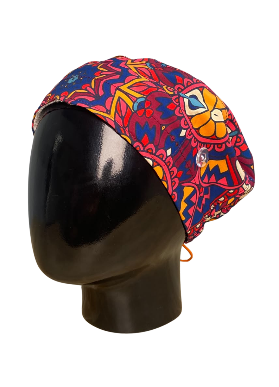 Gorro con diseño Dama Dragon Fly MSGR - Mandala Vino Fusion