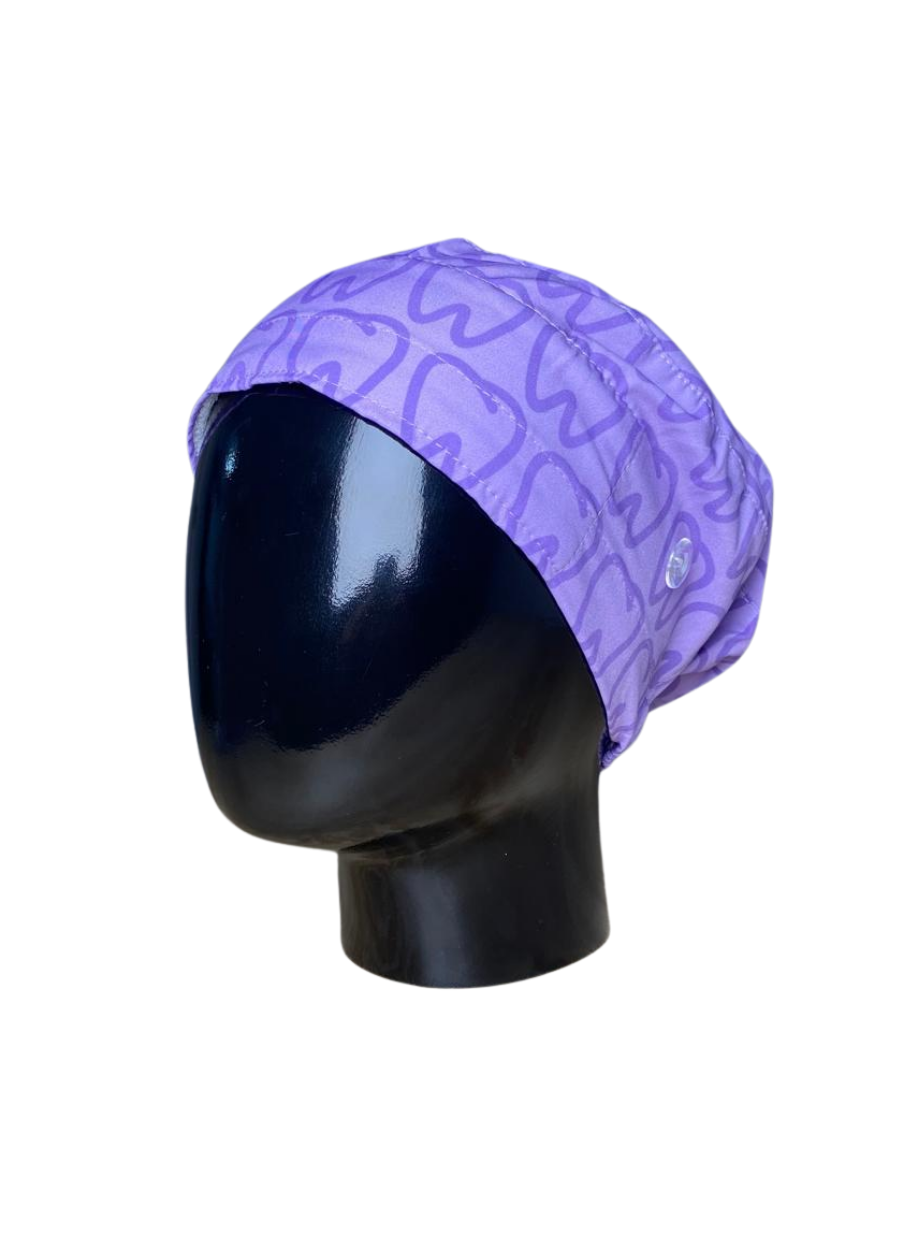 Gorro con diseño Dama Dragon Fly MSGRA - Dientes lila