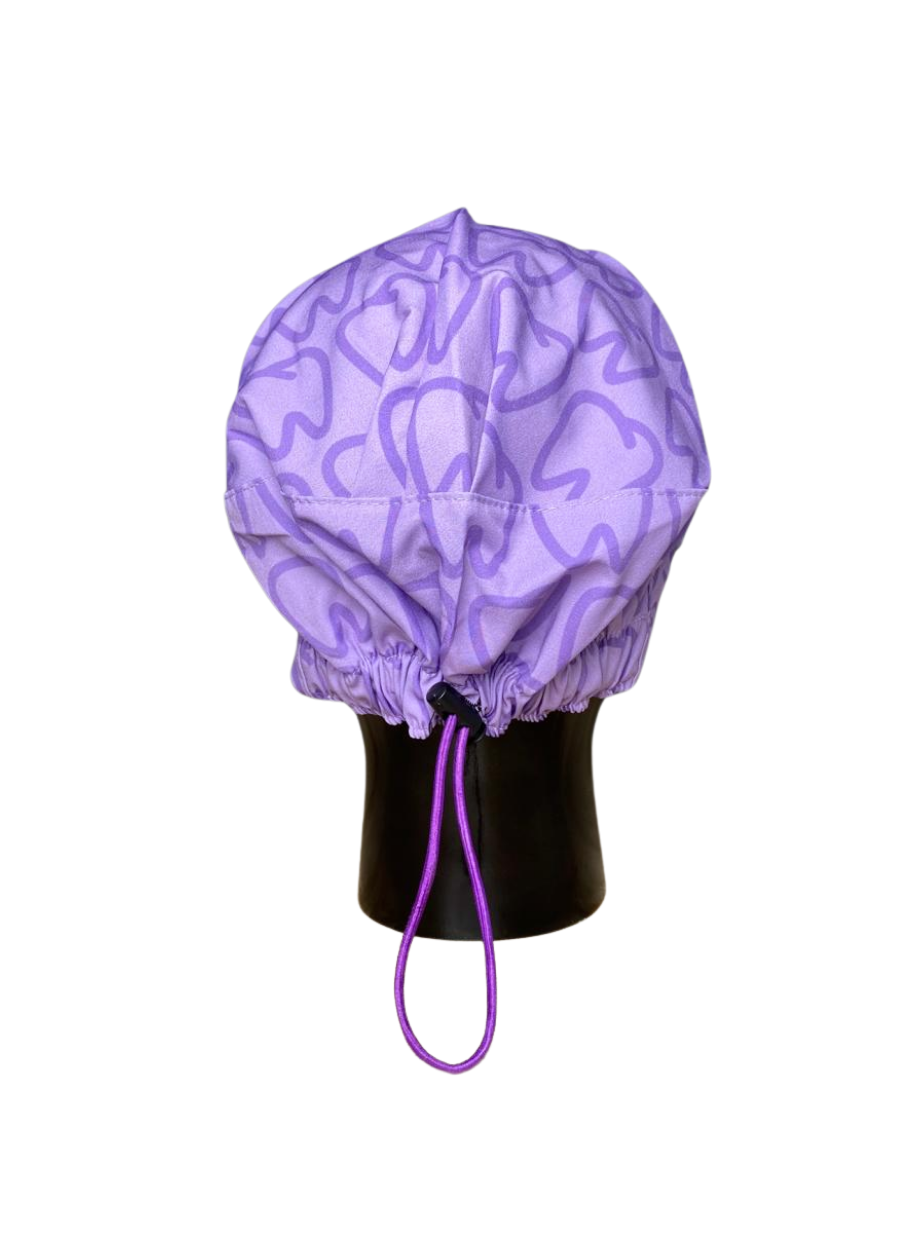 Gorro con diseño Dama Dragon Fly MSGRA - Dientes lila
