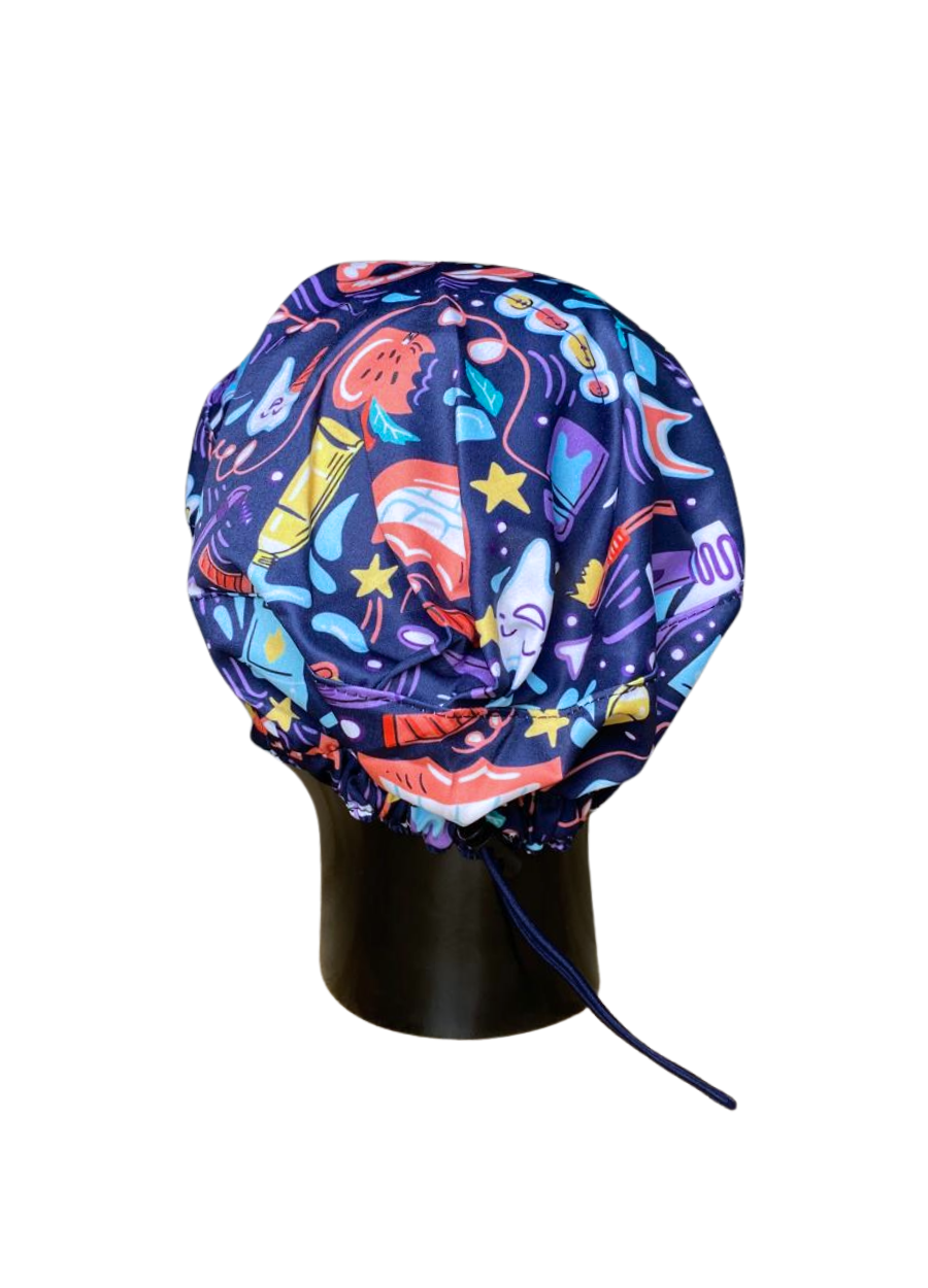 Gorro con diseño Dama Dragon Fly MSGRA - Iconos Dental