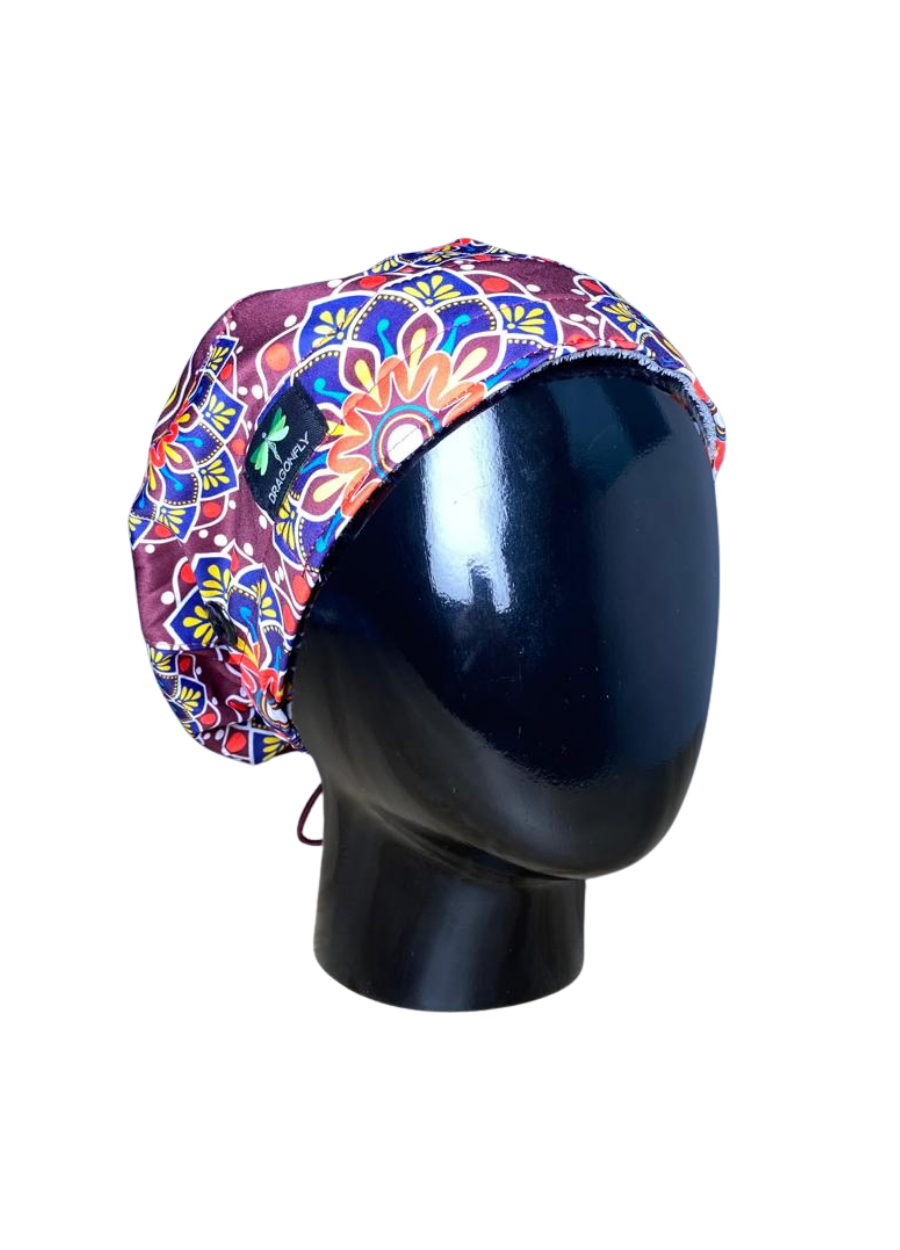 Gorro con diseño Dama Dragon Fly MSGRA - Mandalas Cálido