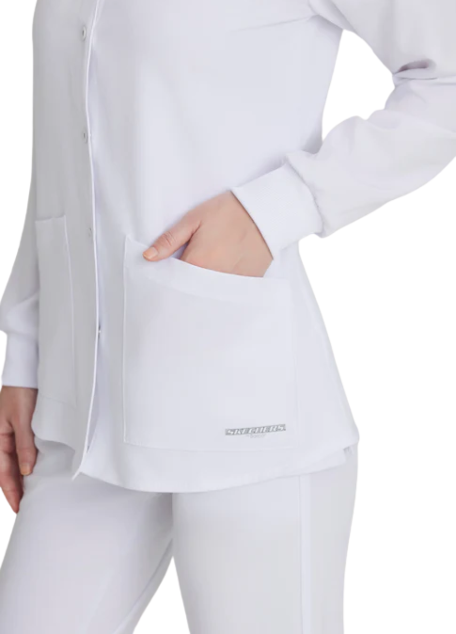 Blazer Dama Skechers SK401 - White